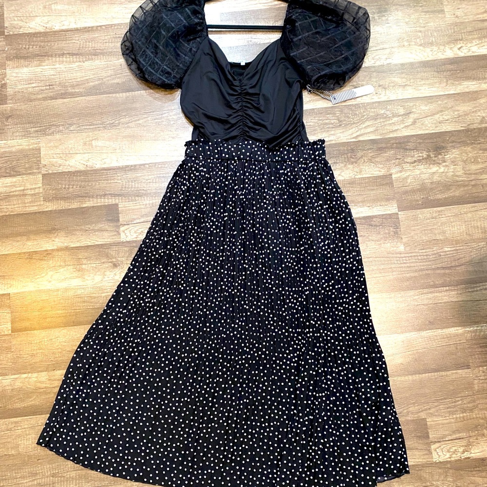 Polka dot skirt